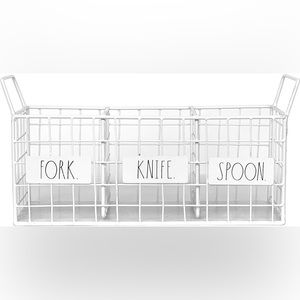 Rae Dunn cutlery organizer
